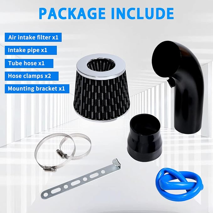 3 Inch Universal Cold Air Intake Filter Kit - Image 6