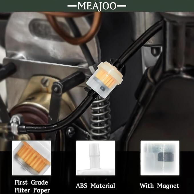 6PCS 1/4" 6mm-7mm Gas Inline Fuel Filter, - Image 4