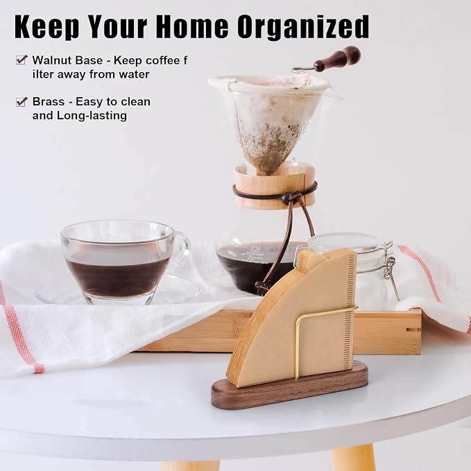 Cone Coffee Filter Holder, Stand Coffee Filter Storage, Coffee Filter Container - Image 2