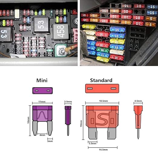 266 Pcs Car Fuses Assortment Kit - Image 3