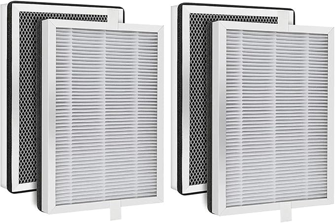 4PCS MA-25 H13 True HEPA Replacement Filter，Compatible by Unknown