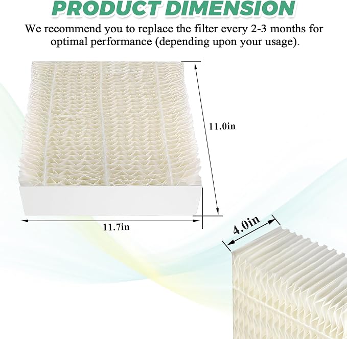 Techecook 1043 Super Humidifier Wick Filters Replacement - Image 2