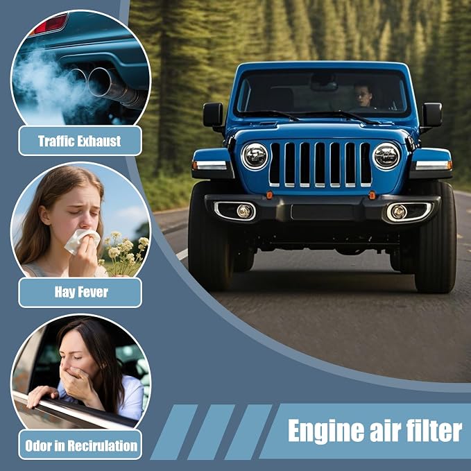 7C3Z-9601-A Engine Filter and FL3Z19N619A Cabin Air Filter Set Replacement - Image 6