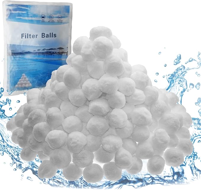 3.08 lbs Pool Filter Balls by Zzyyldu