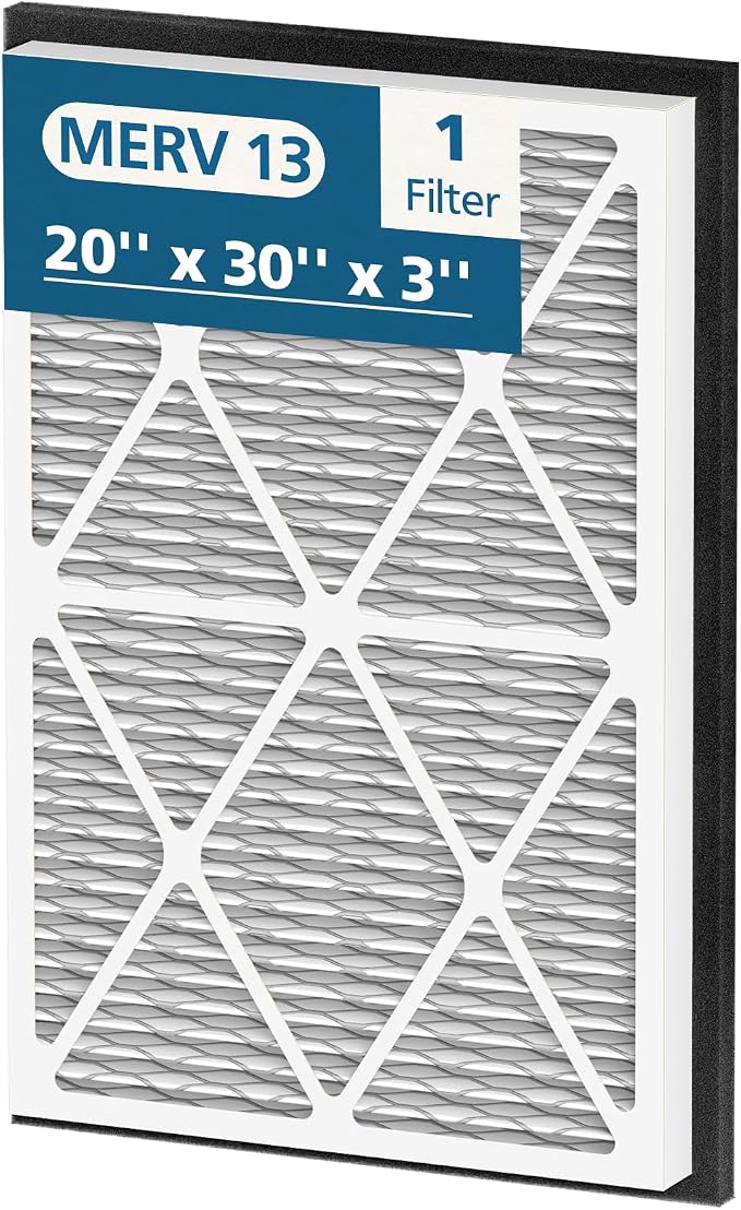 20x30x3 MERV 13 Air Filter Compatible by Unknown
