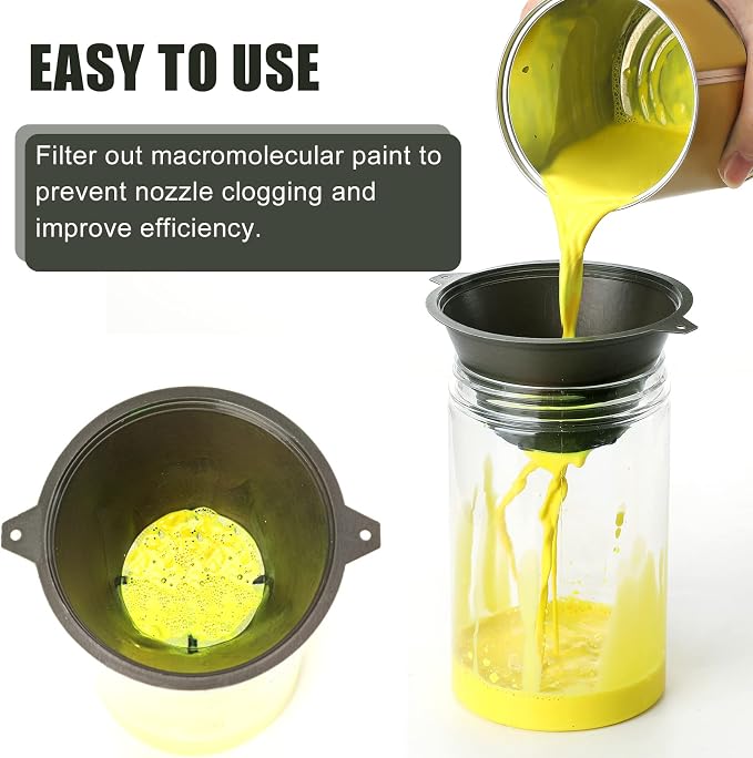 30 Pcs Paint Filter 100 mm Plastic Paint Strainer - Image 5