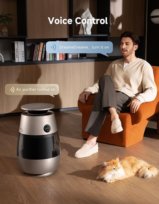 ‌Dreame Pet Air Purifier, Cleans 5, 386 ft² in One Hour, 346 ft² - Image 8