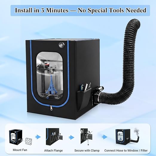 Baquler Fan Fume Extraction Kit - Image 4