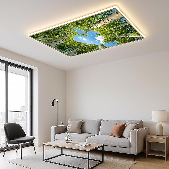 2 Pack Fluorescent Light Covers 4x2 ft Magnetic Light Covers - Image 7