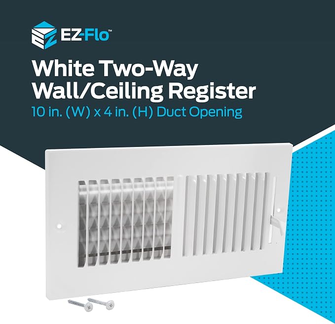 EZ-FLO 10 x 4 Inch Air Vent Cover - Image 2