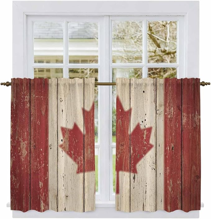 Canada Kitchen Curtains by Unknown