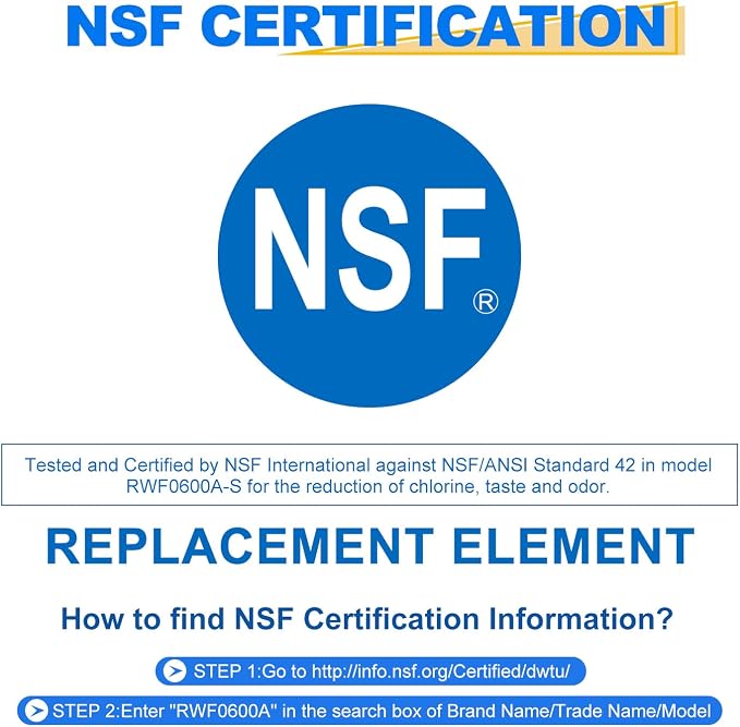 GOLDEN ICEPURE RWF0600A Refrigerator Water Filter Replacement - Image 2