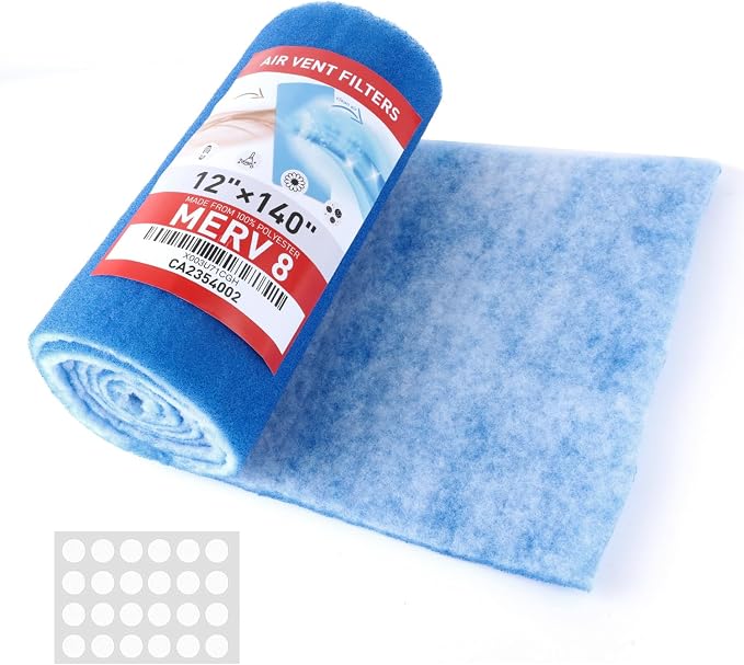 12" x 140" Air Vent Filters Kit by AQD