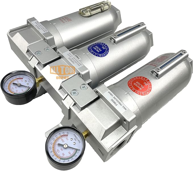 3/4" NPT SUPER DUTY Industrial Grade 3 Stages Filter Coalescing Desiccant Dryer - Image 5