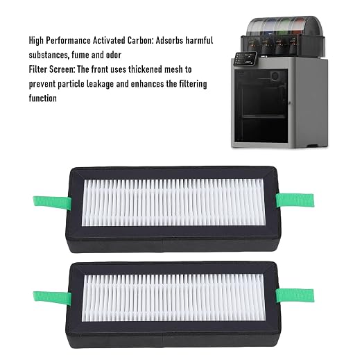 Fafeicy 3D Printer Filter Replacement High Efficiency Activated Series Air - Image 2