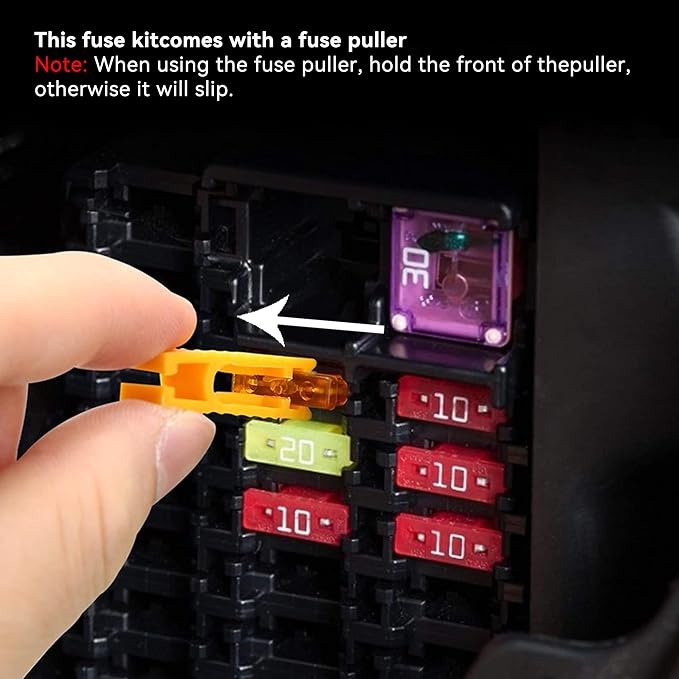 306PCS Car Fuses Assortment Kit, Mixed Vehicle Blade - Image 4