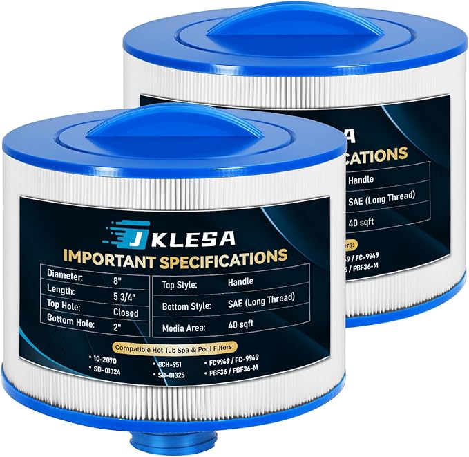 Spa Filter Compatible with 2013+ Bullfrog/Wellspring 10-2870, Unicel 8CH-951 by Unknown