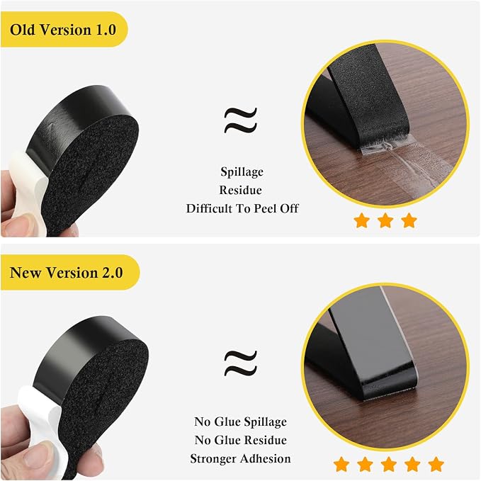 fowong Air Conditioner Window Seal 1 Inch X 1 Inch, Thick AC Weather Stripping - Image 6