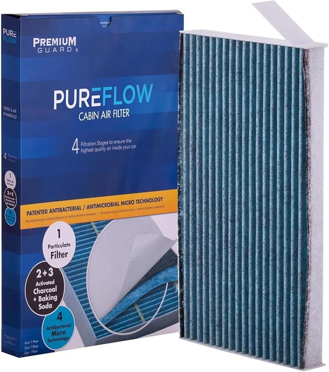 PUREFLOW PC4012X Cabin Air Filter | Fits 2013-2019 Nissan Sentra 1.8L; - Image 3