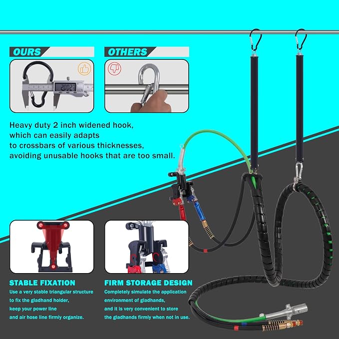 CheeMuii 12FT Semi Truck Air Line Kit - Image 7