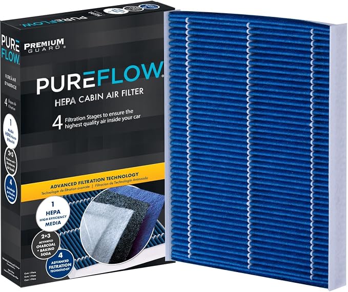 PUREFLOW PC4080HX HEPA Cabin Air Filter | Fits 2011-2015 Kia Sorento 2.4L; - Image 3