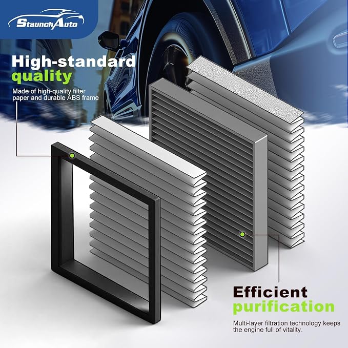 Engine & Cabin Air Filter for Hyundai Sonata Gas Air filter for Car Replacement - Image 3