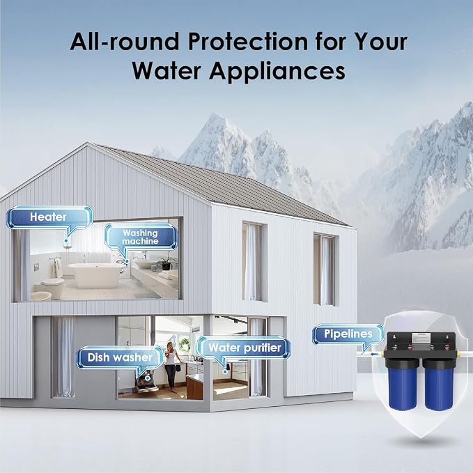 Waterdrop Whole House Water Filter, Iron Filter, Sediment Filter - Image 3
