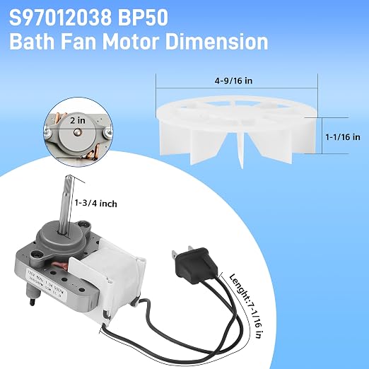 BP27 S97012038 Fan Motor Replement - Image 2