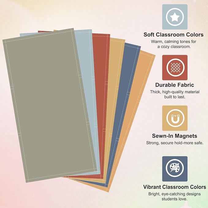 6pcs Magnetic Fluorescent Light Covers - Image 3
