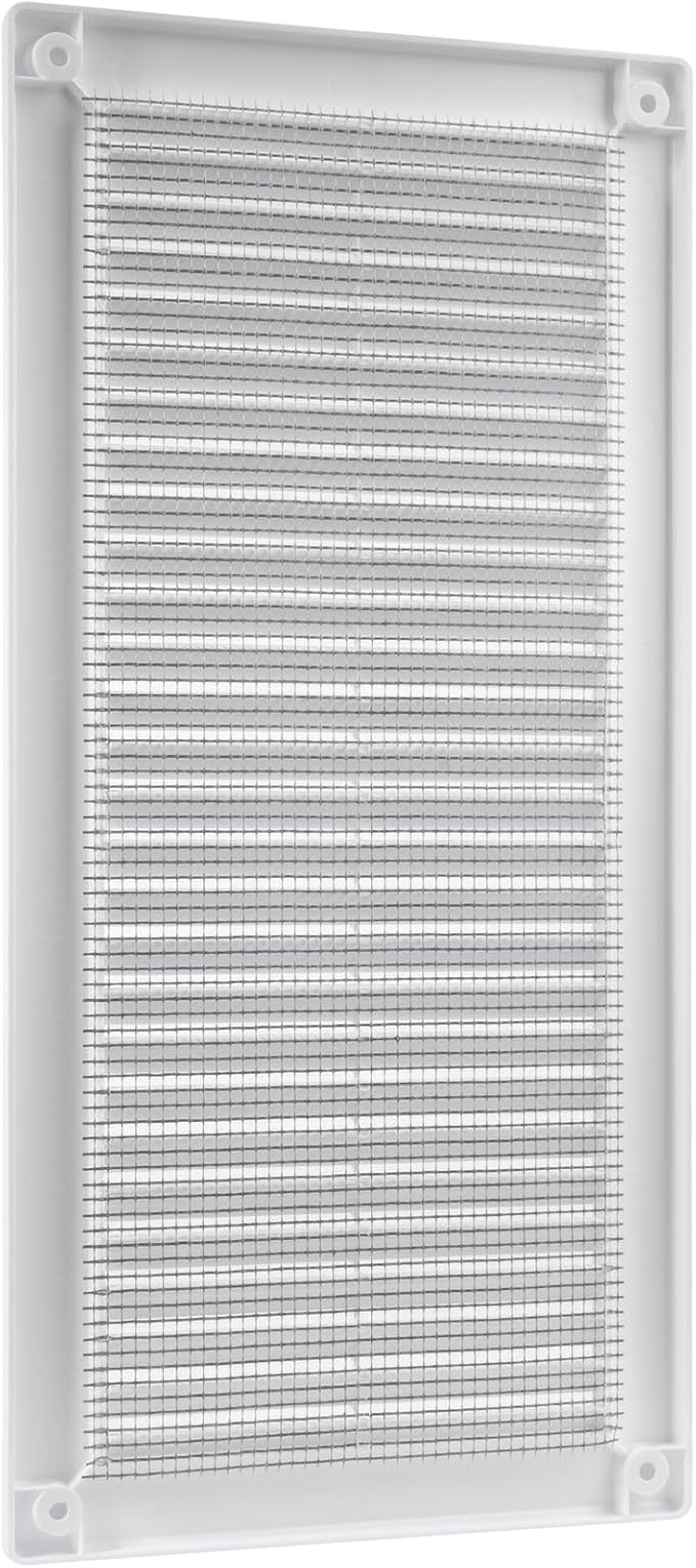 Vent Systems 4" x 11" White Plastic Soffit Vent Cover - Image 9