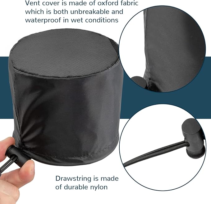 2Pcs 6 Inch Grow Tent Vent Cover Filter, Duct Filter Net - Image 5