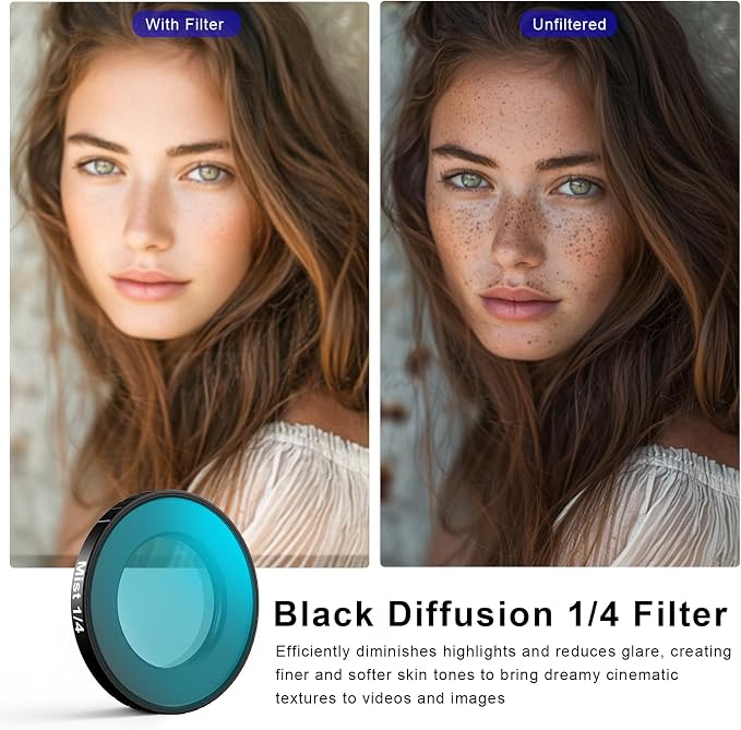 Haoge Filter Set for Insta360 GO Ultra, Includes CPL, and Screen Protector - Image 7