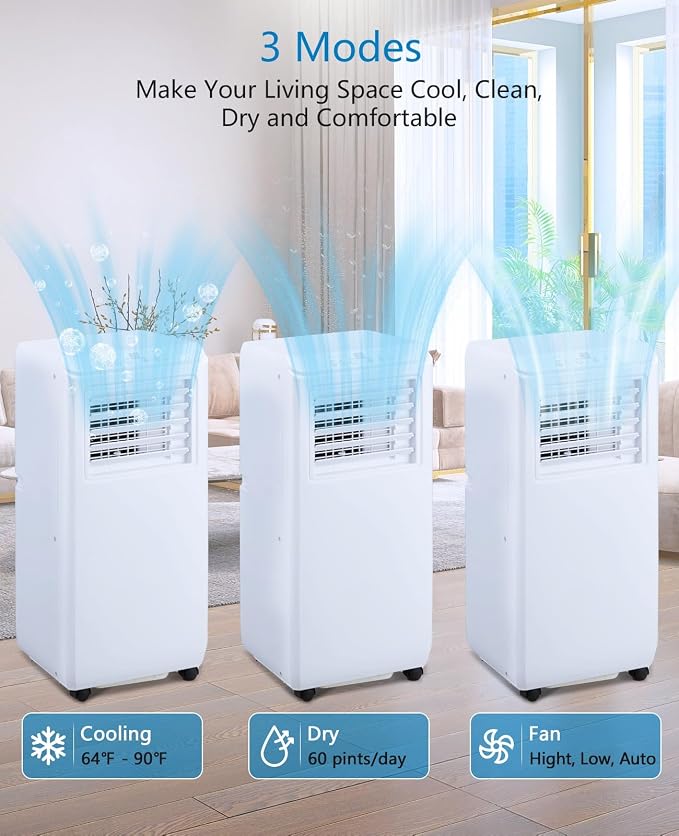 Portable Air Conditioner 10000 BTU, Portable AC Unit - Image 4