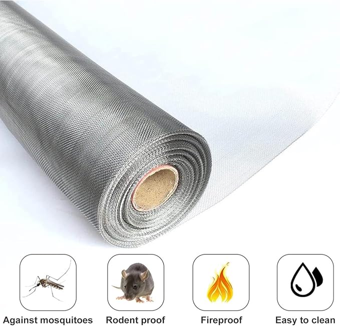 304 Stainless Steel Fine Mesh Screen 100 Mesh, Metal Wire Filter Cloth Sheet - Image 5