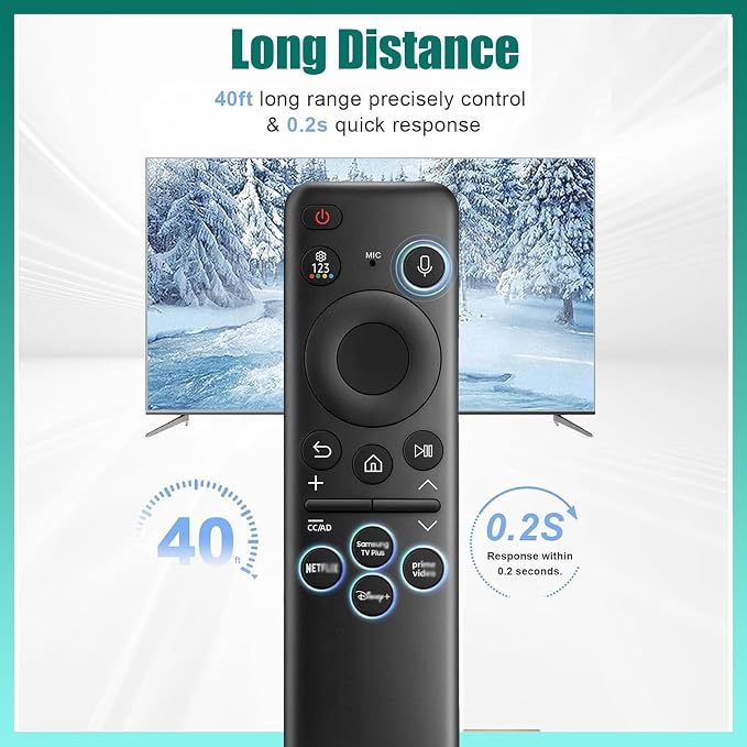 Voice Remote for Samsung TV Remote, BN59-01432A for Samsung Smart TV Series: - Image 4