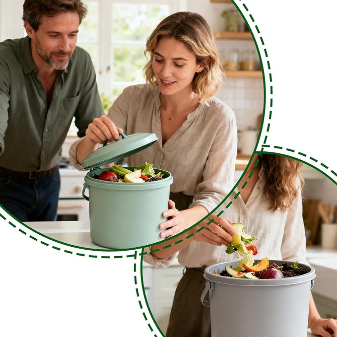 Compost Filters, 7.25 Inch | Biodegradable Coconut Fiber Charcoal Air Filters - Image 7