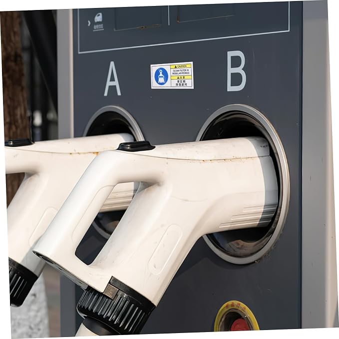 PRETYZOOM Warning Signs Reminder Sticker Filter Cleaning Notice Decal Machinery - Image 4