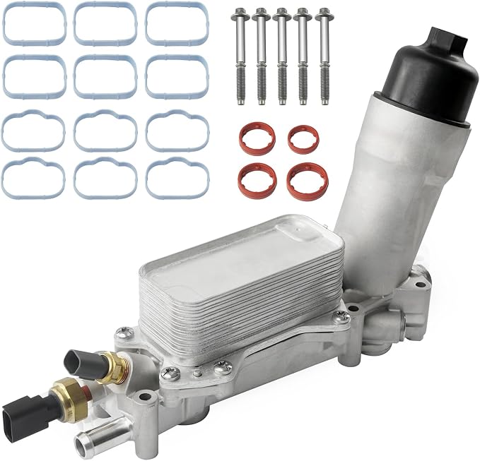 926-959 Upgrade Aluminum Engine Oil Cooler Oil Filter Housing by Unknown
