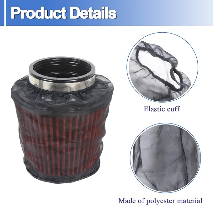 Air Filter Cover Small Dustproof Protective Cover Fits - Image 3