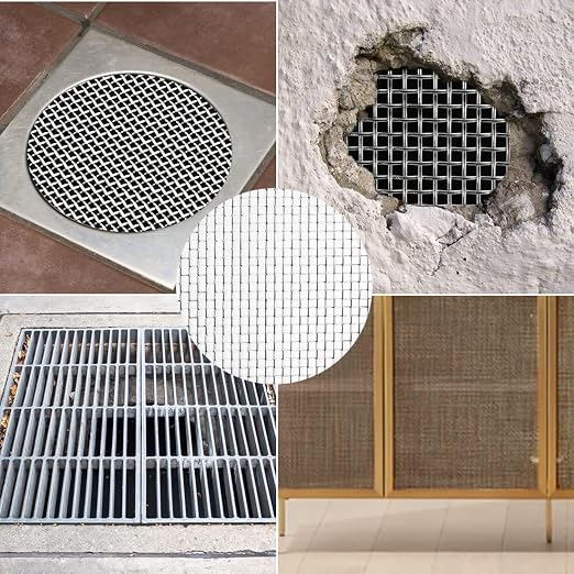 Wire Mesh Stainless Steel Woven Wire Mesh Screen 6 Mesh 300X 210mm Air Vent - Image 5