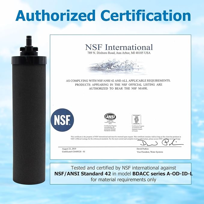 Water Filter Replacement for Berkey® BB9-2 Black Activated Carbon Filters - Image 5
