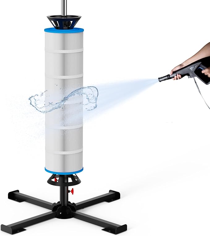 ROYOR Pool Filter Cleaner Stand Tool, Fit by ROYOR