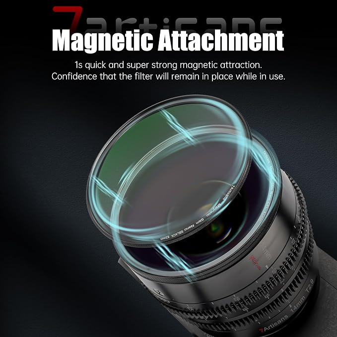 7artisans Nano Magnetic Filter UV Filter ND Light Reduction Filter/CPL - Image 2