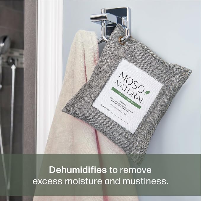 Moso Natural Air Purifying Bag 200g HGTV Editor's Pick | Premium Bamboo - Image 8