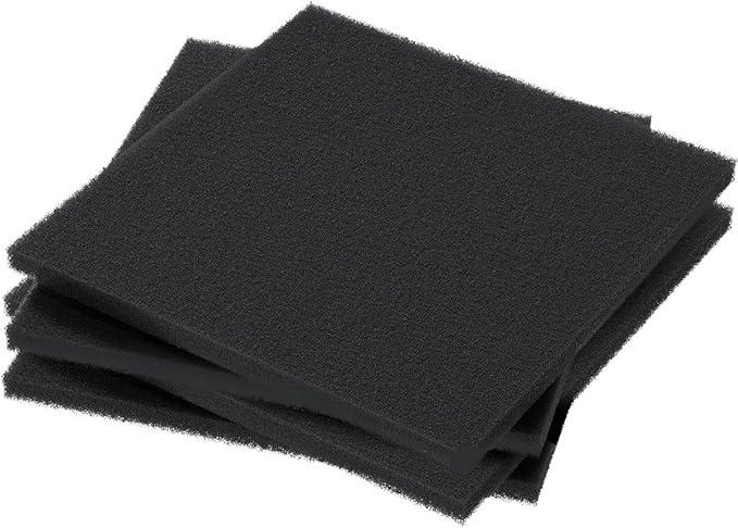 Pawfly 4 Pack Aquarium Bio Sponge Filter Media Pad, Filter Foam Sponge Pads by Pawfly