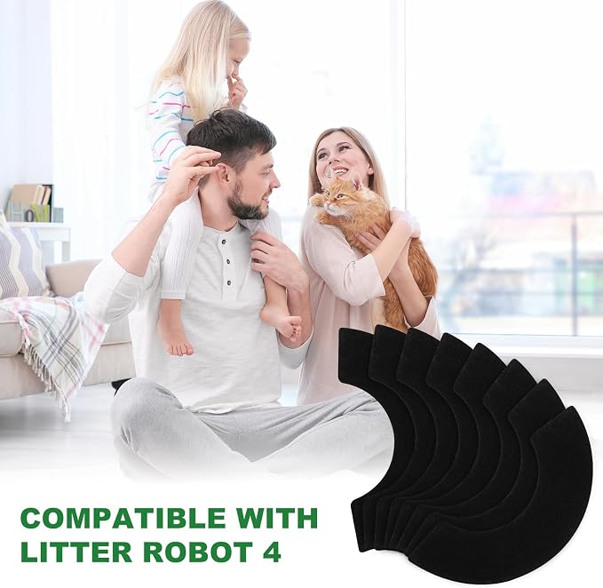 8 Pack Carbon Filters Compatible - Image 3