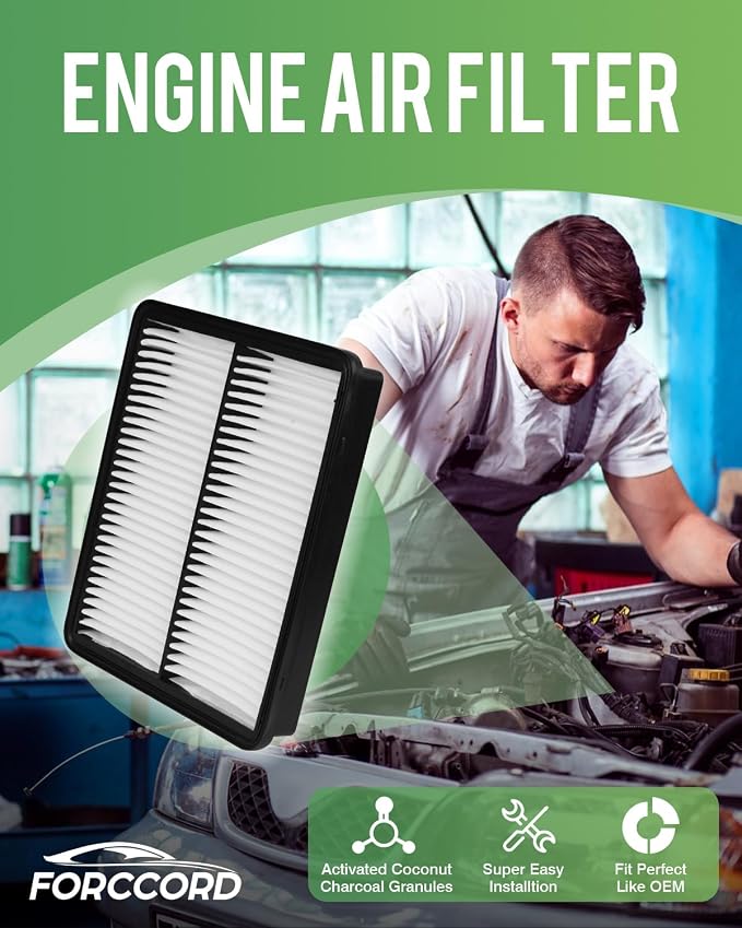 Cabin & Engine Air Filter Fit for Acura TLX 2021-2025 2026 L4 2.0L, Honda - Image 2