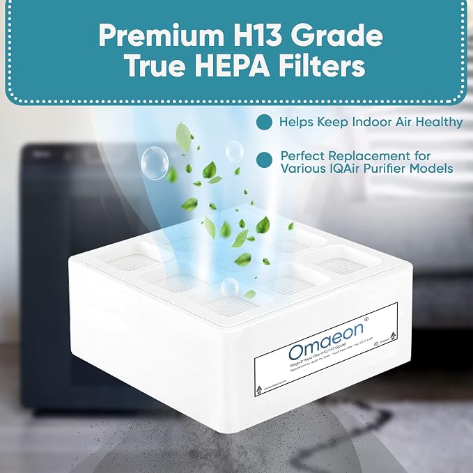 Omaeon Grade H12/H13 True HEPA Replacement Filter Compatible - Image 6