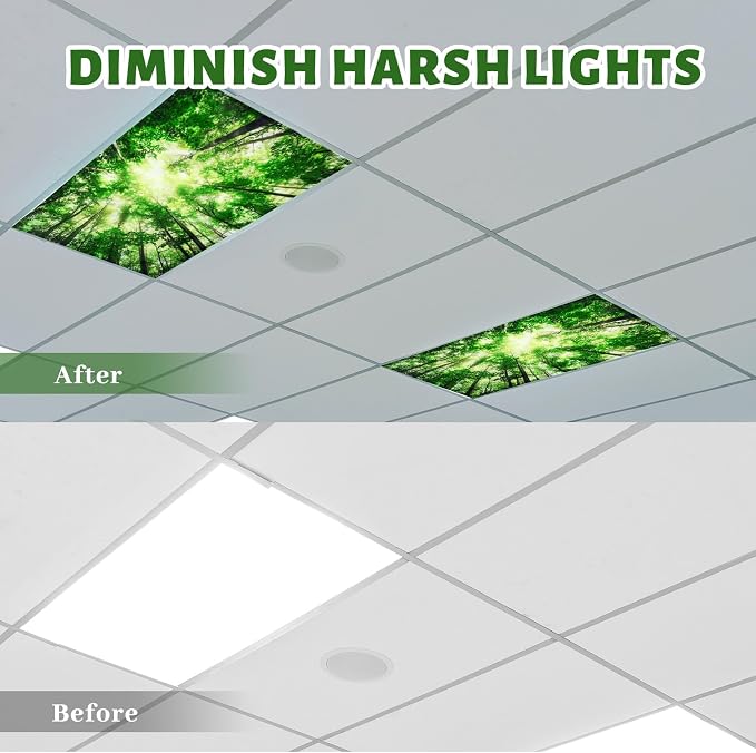 Hortsun 6 Pcs Fluorescent Light Covers - Image 6