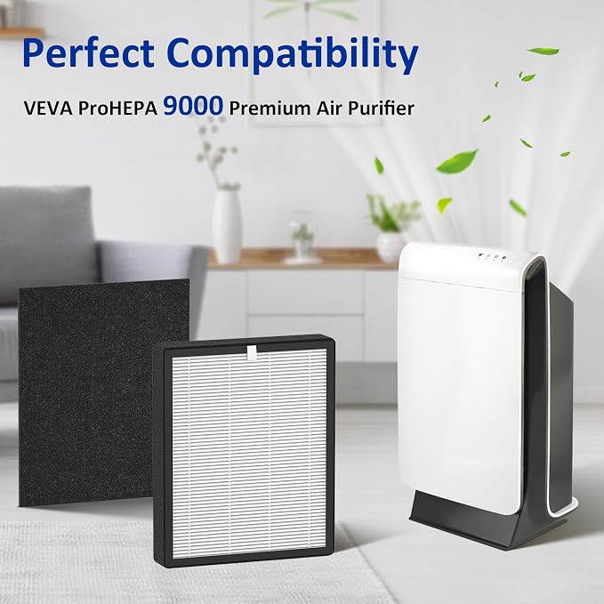 ProHEPA 9000 True HEPA Replacement Filters Compatible - Image 2